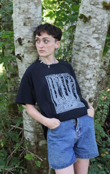 Respect the Locals - Relief Printed