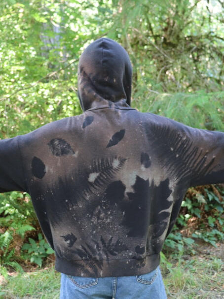 Foliage Bleached Sweatshirt