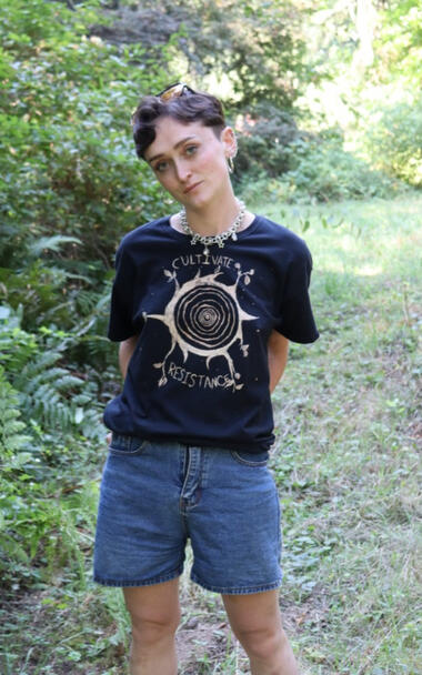 Cultivate Resistance Bleached Shirt