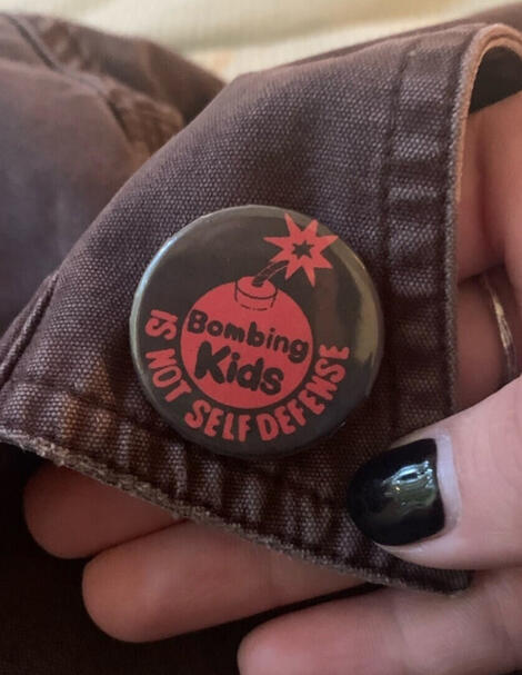 Bombing Kids Is Not Self Defense